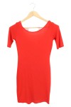 Vorschaubild 1 von Damen Cocktailkleid Rot Gr. 38/M Elegant Party Schlauchkleid