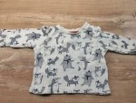 Vorschaubild 4 von Baby Langarmshirt Gr. 68 Weiß Bären Fuchs Tiermotiv Baumwolle