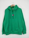 Vorschaubild 7 von Kapuzenpullover Herren Gr. 48/M Grün Baumwolle Uni Casual Langarm