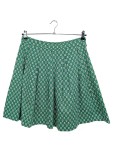 Vorschaubild 1 von Damen Faltenrock Gr. 40 Grün Blumenmuster Feminin