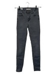 Vorschaubild 1 von High Rise Skinny Damen Jeans Grau W26 L28 Baumwolle