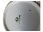 Vorschaubild 2 von Dekoschale Teller Blumenmuster Porzellan Weiß Klassisch