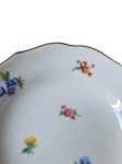 Vorschaubild 4 von Dekoschale Porzellan Weiß Blumenmuster Klassisch Ø 13 cm