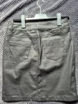 Vorschaubild 2 von Damen Faltenrock Gr. 36 Schwarz Casual Reißverschluss-Details