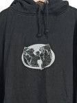 Vorschaubild 2 von Kapuzenpullover Herren Schwarz Gr. 52/L Baumwolle Logo-Print