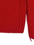 Vorschaubild 4 von Kids Pullover Gr. 140 Rot Casual Langarm Strickpullover