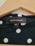 Vorschaubild 5 von Damen Poloshirt Blau Punkte Gr. 36;S Viskose