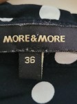 Vorschaubild 6 von Damen Poloshirt Blau Punkte Gr. 36;S Viskose