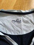 Vorschaubild 3 von Herren Langarmshirt V-Ausschnitt Blau Gr. XL Baumwolle Casual