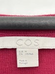 Vorschaubild 6 von Damen Langarmshirt Rot Gr. 38/M Lyocell Asymmetrisch