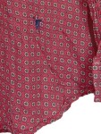 Vorschaubild 9 von Damen Hemdbluse Gr. 42 Rot Gemustert Casual