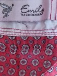 Vorschaubild 6 von Damen Hemdbluse Gr. 42 Rot Gemustert Casual