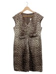 Vorschaubild 1 von Damen festliches Kleid Gr. 44 Leopardenmuster Mehrfarbig