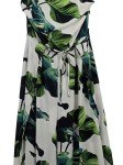 Vorschaubild 4 von Damen Jumpsuit XS Mehrfarbig mit Blattmuster Freizeit