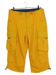 Vorschaubild 1 von Cargo Shorts Herren Gr. W36/52/XL Gelb Polyester Uni Casual Freizeit 47 cm