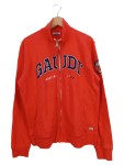 Vorschaubild 1 von Sweatjacke Herren Gr. 52/XL Orange Baumwolle Schriftzug Logo-Print Casual