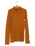 Vorschaubild 1 von Kinder Rollkragen Langarmshirt Gr. 146 Basic Orange