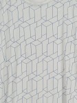 Vorschaubild 3 von Herren T-Shirt XL Weiß Geometrisches Muster Modern