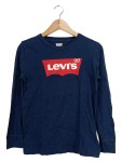 Vorschaubild 1 von Langarmshirt Kinder Blau Gr. 176 Baumwolle Casual Logo