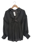 Vorschaubild 1 von Damen Bluse Gr. 36 Schwarz Elegant