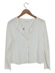 Vorschaubild 1 von Damen Strickjacke Baumwolle Weiß Gr. 36/S Casual