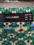 Vorschaubild 6 von Damen Faltenrock Gr. 40 Grün Blumenmuster Feminin