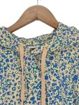 Vorschaubild 3 von Damen Kapuzenpullover Hoodie Gr. 38 M Mehrfarbig Blumenmuster Casual