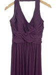 Vorschaubild 2 von Damen Abendkleid Maxikleid Gr. 40/L Lila Elegant Festlich