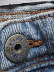 Vorschaubild 5 von Jeans Regular Fit Kinder Hose Blau Gr. 164 Uni Baumwolle