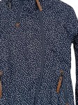 Vorschaubild 2 von Damen Steppjacke Gr. 34/XS Blau Sternenmuster Freizeit