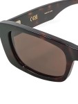 Vorschaubild 3 von Damen Sonnenbrille Modern rechteckig Schildpatt Kunststoff