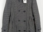 Vorschaubild 4 von CORDON Damen Übergangsmantel Gr. 36/S Grau Wolle Kapuze Trenchcoat