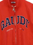 Vorschaubild 2 von Sweatjacke Herren Gr. 52/XL Orange Baumwolle Schriftzug Logo-Print Casual