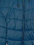Vorschaubild 3 von Steppjacke Herren Gr. 46/S Outdoor Petrol Kapuze Gesteppt