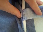 Vorschaubild 7 von Socx Damen Anzughose Gr. 26/34 Grau Business Stoffhose Stretch