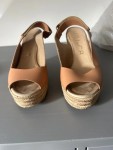 Vorschaubild 3 von Damen Sandaletten Keilabsatz Gr. 39 Rosa Feminin Espadrilles Plateau