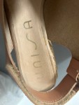 Vorschaubild 6 von Damen Sandaletten Keilabsatz Gr. 39 Rosa Feminin Espadrilles Plateau