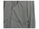 Vorschaubild 2 von Sakko Herren Gr. 46/S Grau Meliert Casual Langarm Zierknöpfe Knopf