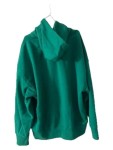 Vorschaubild 3 von Kapuzenpullover Herren Gr. 48/M Grün Baumwolle Uni Casual Langarm