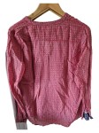 Vorschaubild 2 von Damen Hemdbluse Gr. 42 Rot Gemustert Casual