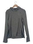 Vorschaubild 1 von Herren Kapuzenpullover Grau Gr. M Sport Hoodie Polyester
