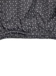 Vorschaubild 7 von Damen Hemdbluse Gr. 40 Grau gepunktet Casual Langarm Bluse