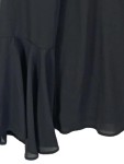 Vorschaubild 4 von Damen Bluse Glockenärmel Schwarz Gr. 38 Elegant