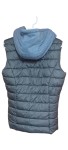 Vorschaubild 4 von Steppweste Kinder 176 Grau Kapuze Casual Outdoor
