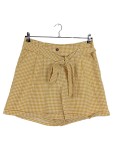 Vorschaubild 1 von Shorts Damen Gelb Gr. W31/40/L Polyester Kariert Casual Freizeit L20
