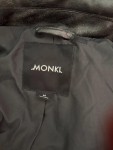 Vorschaubild 2 von Damen Lederjacke Grau Gr. 38/M Casual Polyester