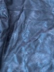 Vorschaubild 5 von Damen Lederjacke Grau Gr. 38/M Casual Polyester