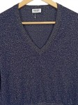 Vorschaubild 2 von LIU•JO Damen Pullover V-Ausschnitt Glitzer Blau Gr. 34/XS Elegant