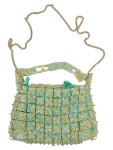 Vorschaubild 1 von Henkeltasche Damen Kettengriff Quadratisches Muster Mehrfarbig Modisch