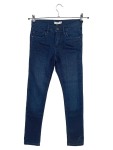 Vorschaubild 1 von Ripped Jeans Kinder Blau Gr. 152 Baumwolle Uni Casual Reißverschluss L29